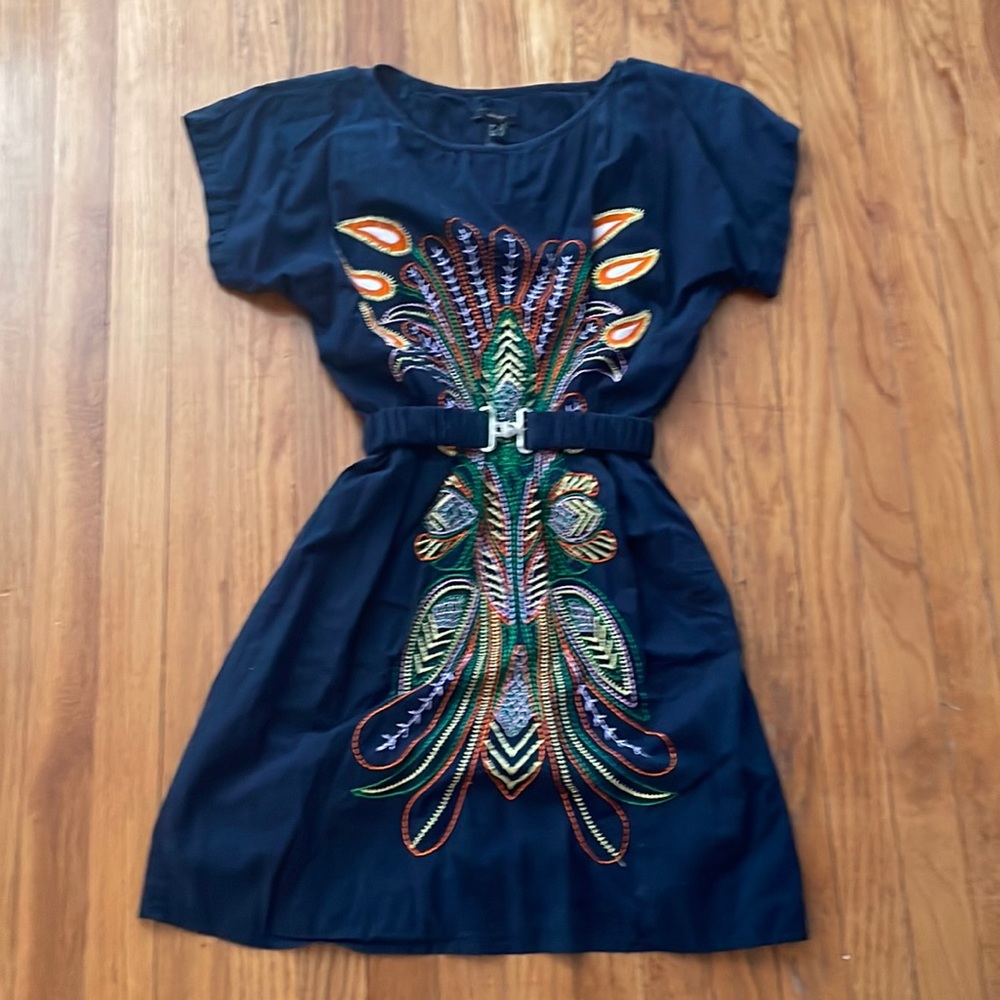 Size 4 navy blue dress from MNG SUIT